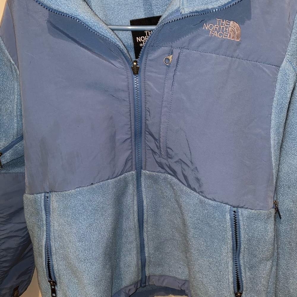 North Face zip up.